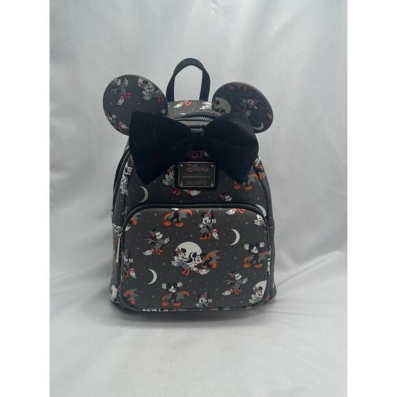 Loungefly Disney Halloween Mickey Minnie Vamp Witch Mini Backpack main image 8